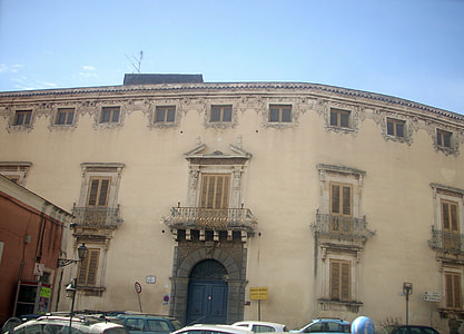 Musmeci Palazzo, located in Piazza San Domenico in Acireale, Italy thumbnail