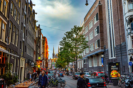 people walking on road during daytime thumbnail