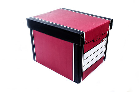 red, black, and white box thumbnail