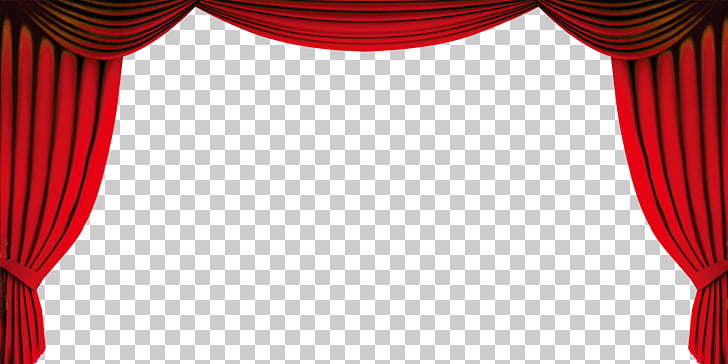 Red Gold Opening Curtains Red Curtain Border Png Clipart Free