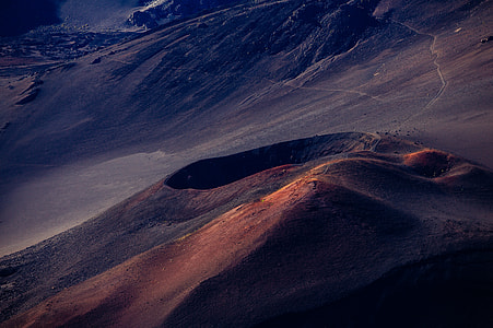 aerial photo of a crater thumbnail
