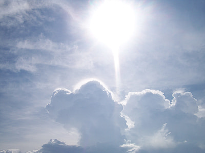 white clouds at daytime thumbnail