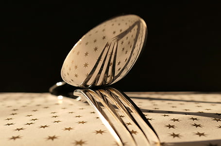 stainless steel spoon and fork thumbnail