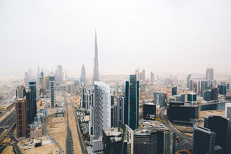 aerial photography of skyscraper buildings thumbnail