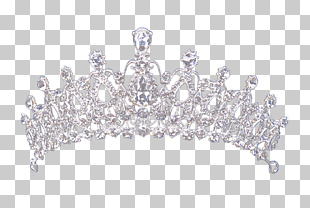 Crown , Diamond Crown, silver crown illustration PNG clipart