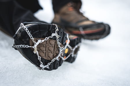 person showing hiking shoes thumbnail
