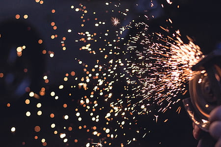angle grinder sparks thumbnail