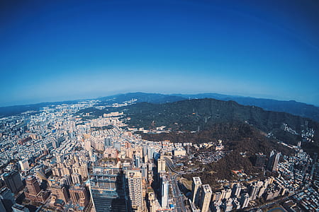 Aerial Photo of High Rise Buildingss thumbnail
