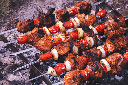 Kebab on BBQ thumbnail