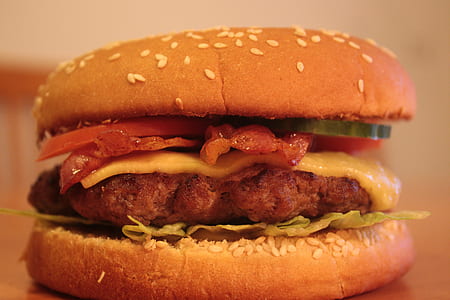 burger patty with bread thumbnail