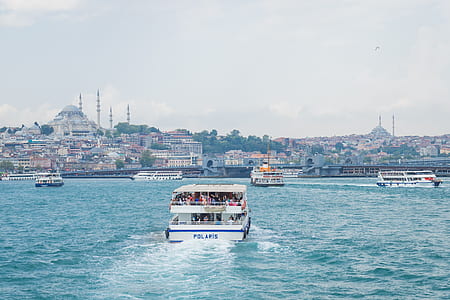passenger boat on body of water thumbnail
