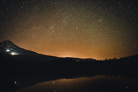 silhouette of mountain thumbnail