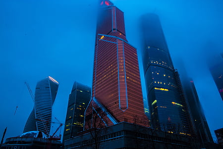 high-rise buildings under blue sky at daytime thumbnail