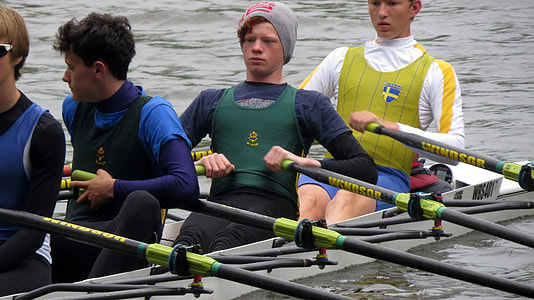 Boys in a team rowing thumbnail
