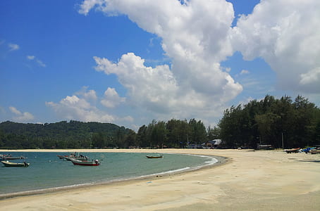 sea, landscape, nature, beach thumbnail