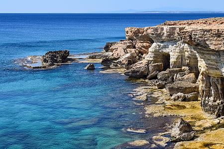 sea, landscape, nature, beach thumbnail