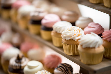 Shallow Focus Photo of Cupcakes thumbnail