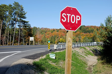 red stop signage thumbnail