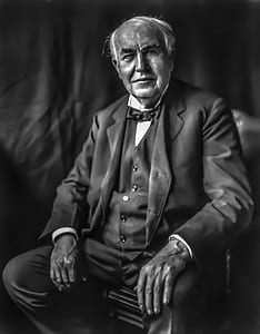 grayscale photography of man on formal suit coat thumbnail