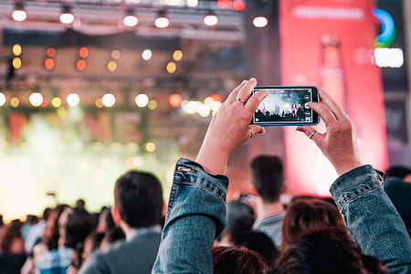 Rock Concert Crowd Photo thumbnail