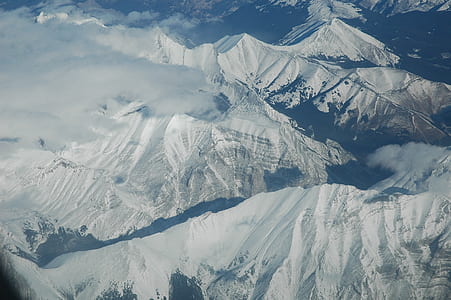 snow capped mountain during daytime thumbnail