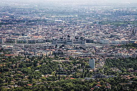 bird's eye view photography of city thumbnail