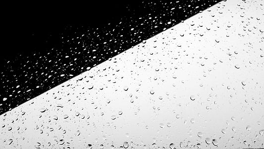 black white, minimal, minimalist, minimalistic, rain, raindrops thumbnail