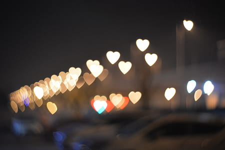 heart bokeh photography thumbnail