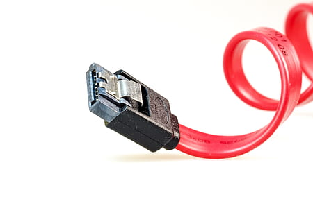 Red and Black Usb Sync Cable thumbnail
