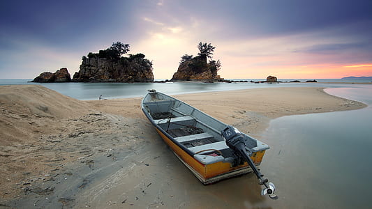 sea, dawn, nature, sky thumbnail