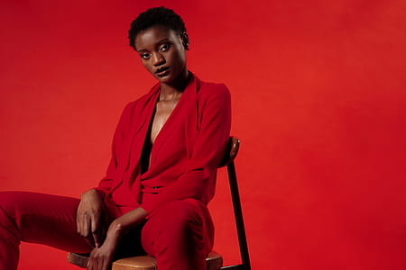 Red On Red Fashion Photo thumbnail