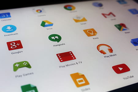 turned on black tablet computer thumbnail
