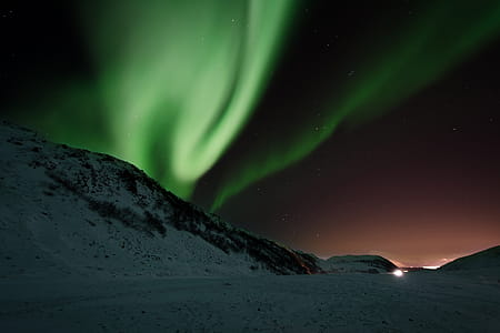 Photo of Aurora Borealis at Night Time thumbnail