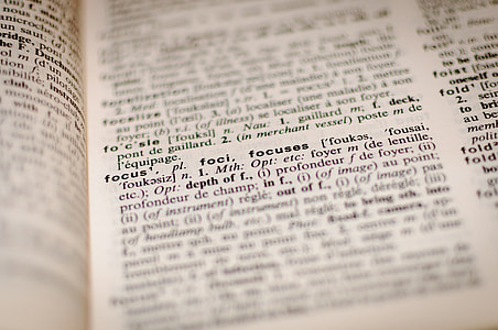 focus, foci, paper, book thumbnail
