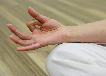 close up photo of right human hand thumbnail