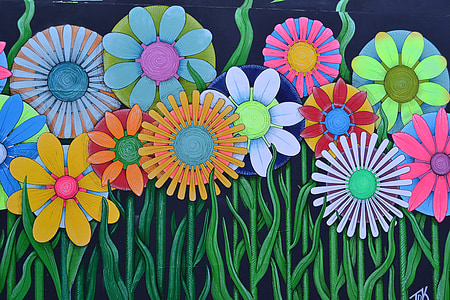 multicolored flowers thumbnail