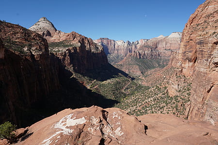 trees surrounded by rock cliffs thumbnail