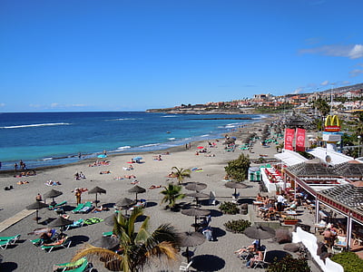 aerial photo of beach thumbnail
