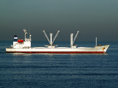 white and red ship on body of water thumbnail