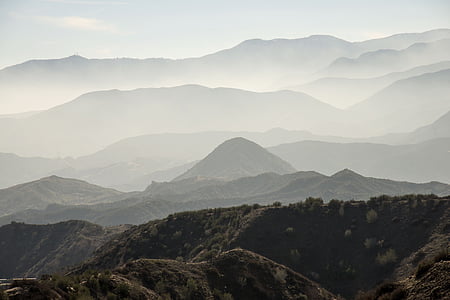 landscape photograph of mountain ranges thumbnail