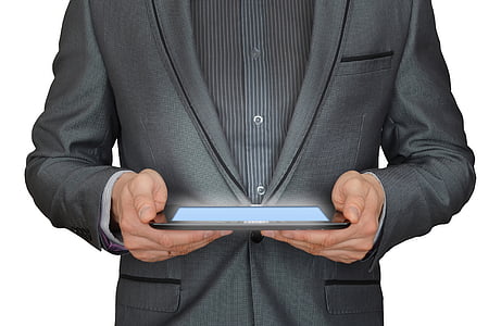 person holding black tablet thumbnail