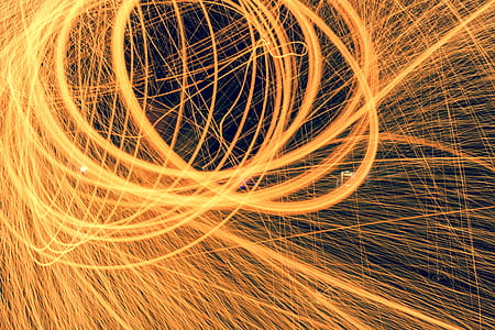 light, fire, long-exposure, light streaks thumbnail