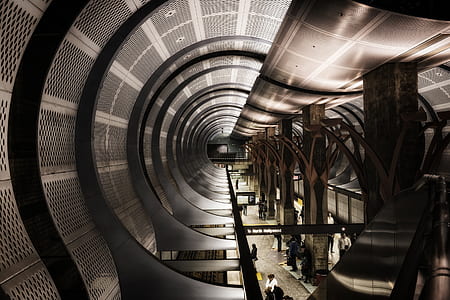 hollywood metro station, train, rail, travel, transportation, los angeles thumbnail