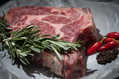 Red Meat With Chili Pepper and Green Spies thumbnail