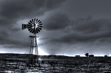 windmill during daytime thumbnail