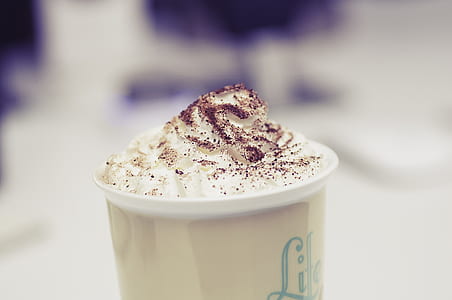 white icing-coated filled in cup thumbnail