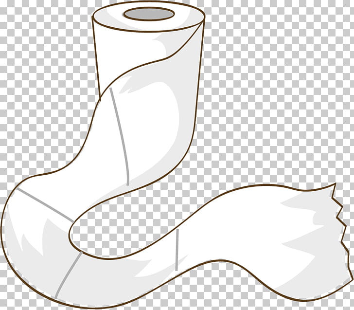 Euclidean Toilet Paper Hand Painted Toilet Paper Png Clipart