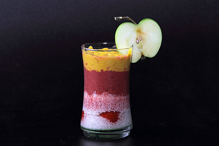 Colored Fruit Smoothie Cocktail thumbnail
