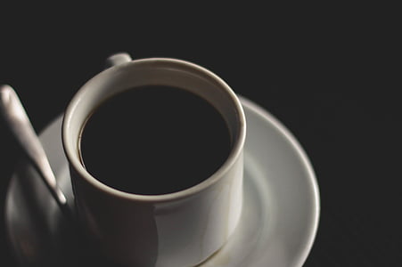 filled coffee mug on saucer thumbnail