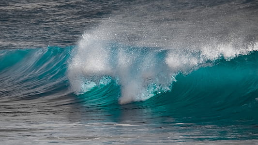 blue sea waves during daytime thumbnail